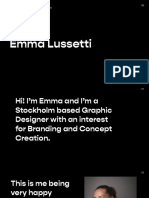 Emma Lussetti Graphic Design Portfolio 