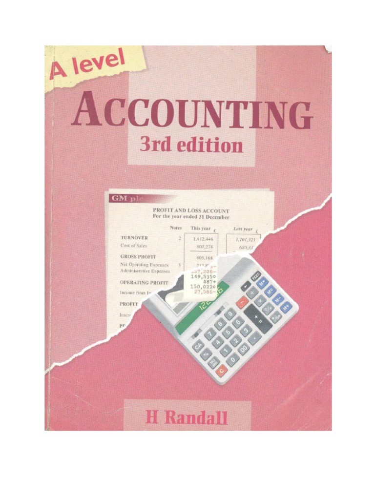 'A' Level Accounting H Randall PDF PDF
