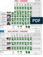 Skill Matrix Mill No.-4