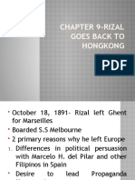 Chapter 9-Rizal Goes Back To Hongkong