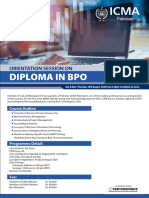 Qrientation Session On Diploma in BPO