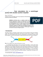 Design and Flow Simulation For A Centrifugal Pump PDF