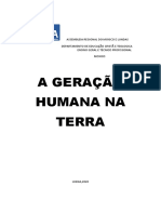 A Geração Humana Na Terra