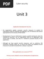 Cyber Security: Unit 3