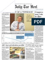 The Daily Tar Heel For January 25, 2011