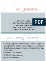Analogi Linguistik (Teori)