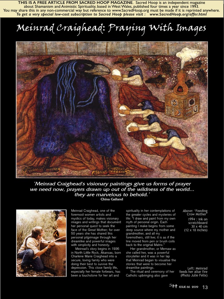 Meinrad Craighead: Praying With Images | PDF | Paintings