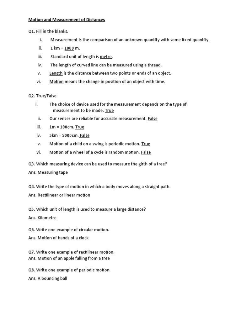 Random Motion Examples