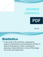 Advance Statistics: by Agl