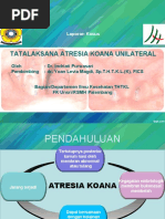 TATALAKSANA ATRESIA KOANA UNILATERAL (dr. indri)