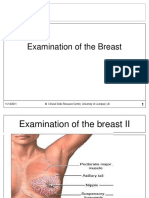 Examination of The Breast: 11/14/2011 © Clinical Skills Resource Centre, University of Liverpool, UK