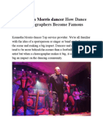 Kennetha Morris Dancer How Dance Choreographers Become Famous