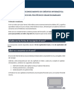 Comunicado Informatica PDF