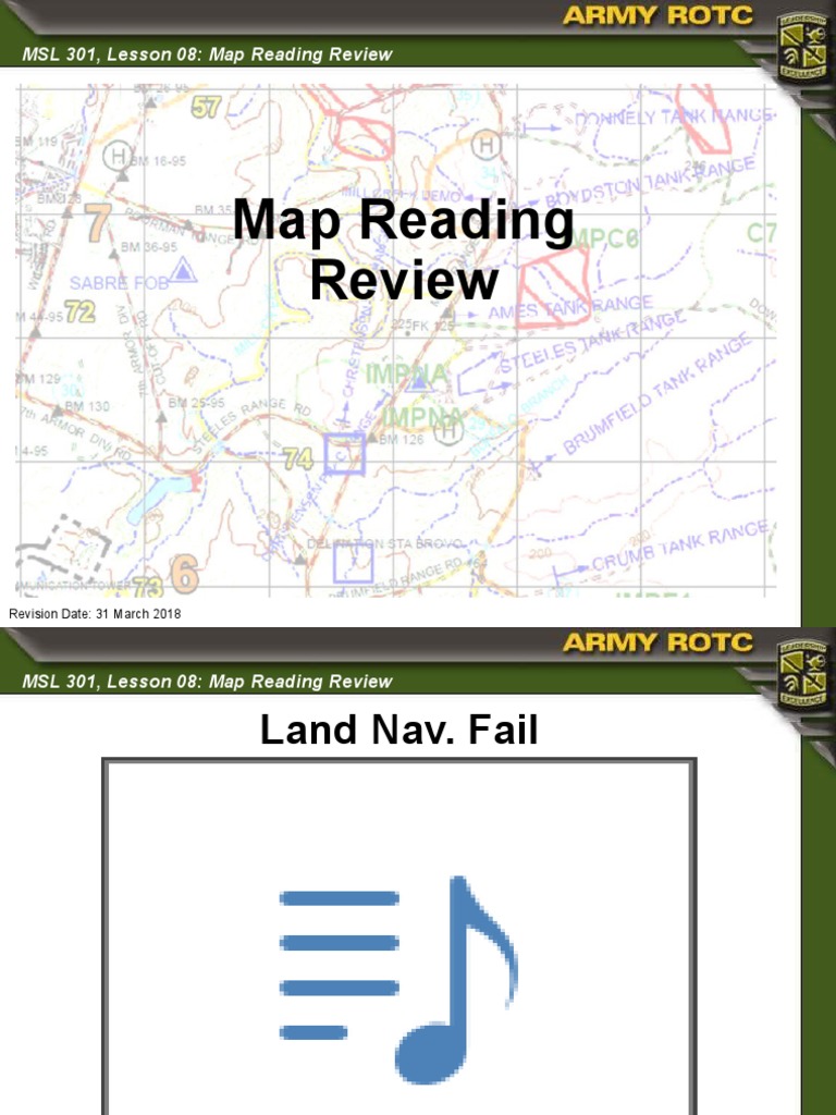 Military Map Reading Essentials | PDF | Topography | Infographics