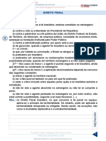 Direito Penal Parte Geral Delta Aula 20 Lei Penal No Espaco II Extraterritorialidade Da Lei Penal PDF