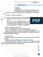 Direito Penal Parte Geral Delta Aula 21 Eficacia Da Sentenca Estrangeira Contagem de Prazo Fracoes Na Computaveis Da Pena PDF