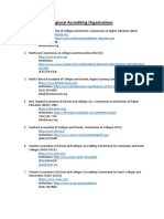 Regional Accrediting Organizations PDF