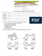 Examen Mensual de Personal Social 3er Bimestre