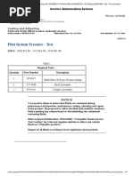 Pilot System Pressure - Test