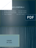 Kelompok 8 Fiqh Puasa