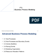 P3: Advanced Business Process Modeling