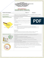 GUÍA de APRENDIZAJE #2 Undécimo Grado CyT Actualizada