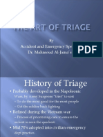 A Brief History and Definition of Triage in Emergency Medicine
