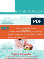 Manipulación de alimentos 