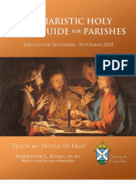 Eucharistic Holy Hour Guide For Parishes - Sept Nov 2015