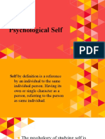 L4. Psychological Self
