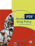 WHB Alcohol and Drug Policy For Your Workplace