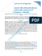 2020 Factors Associated With Self-Medication in Adolescents in The Rural Area of Cartagena, Colombia PDF