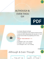 Although & Even Thou GH: English Practice 2020