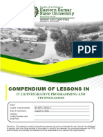 Compendium of Lessons In: It 211/integrative Programming and Technologies