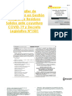 Diapositivas - Taller en Vivo Gratuito MIERCOLES 6 PM - Residuos Solidos Facebook INAGEP PDF