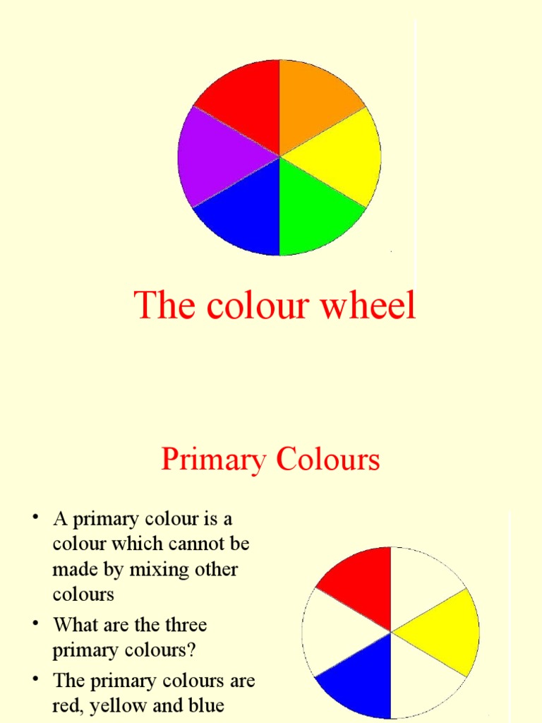 Understanding the Colour Wheel Basics | PDF