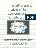 Cuadernillo para Trabajar La Conciencia Fonologica