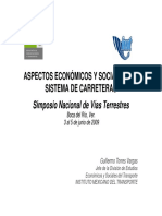 SVI Ponencia 4 Aspectos Economicos Y Sociales Del Sistema de Carreteras PDF