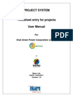 Project System: For Druk Green Power Corporation Limited