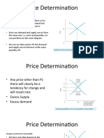 Price Determination: Market, I.E. One in Which Demand and