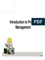 Construction Management - Lecture 1