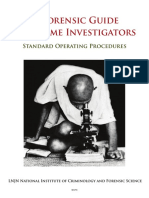 Introduction A forensic guide for crime investigators