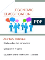 Socio Economic Classification
