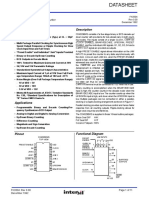 CD4029BMS: Description Features