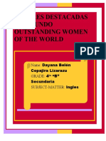 Mujeres Destacadas Del Mundo