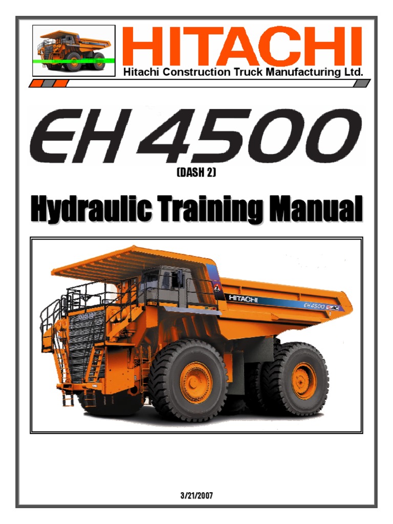 EH45002 Hydraulic Training Manual HTT4500 (2) 100906 PDF
