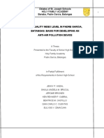 RDL 2 - Air Quality Index Level