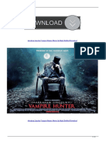 Abraham Lincoln Vampire Hunter Movie in Hindi Dubbed Download