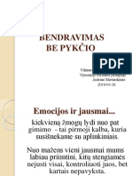 Pranešimas Susirinkimui Bendravimas Be Pykčio PDF