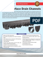 Surface-Drain Channels